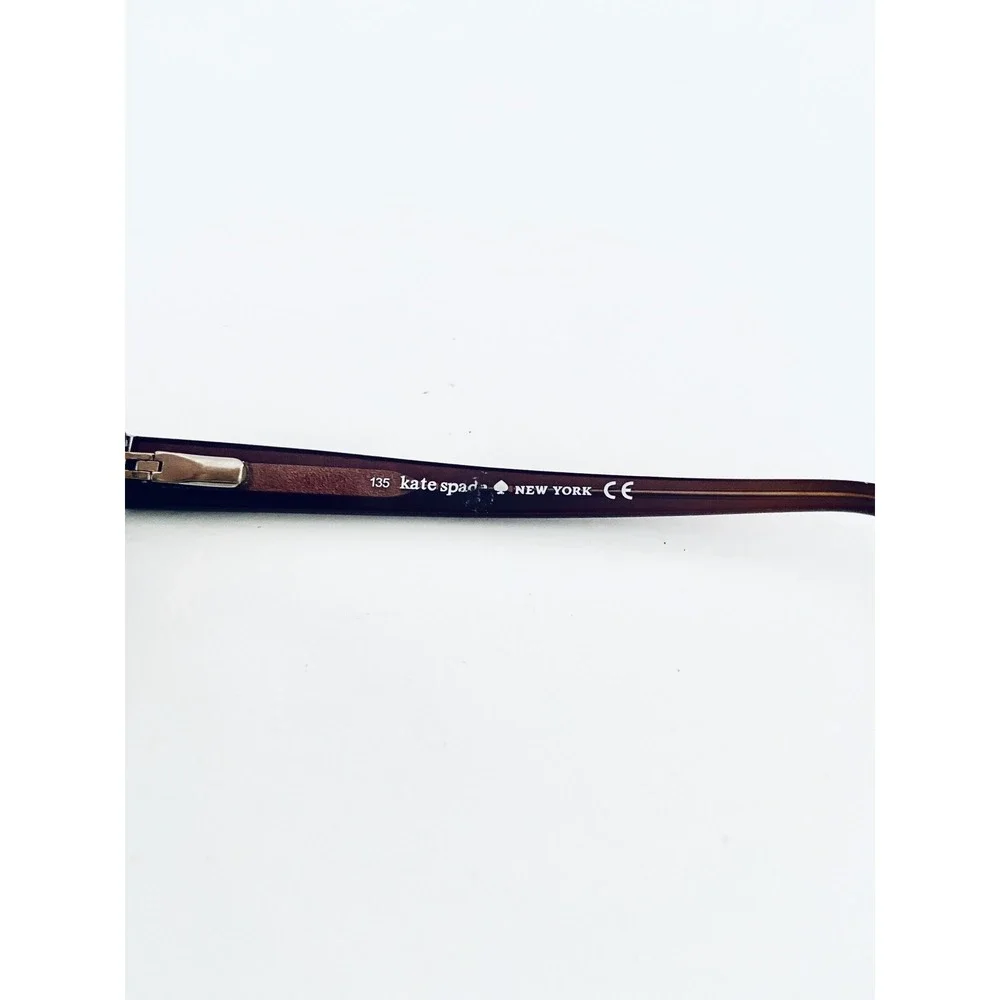 Kate Spade NY Tortoise & Purple Inside Glasses Flexible Temples